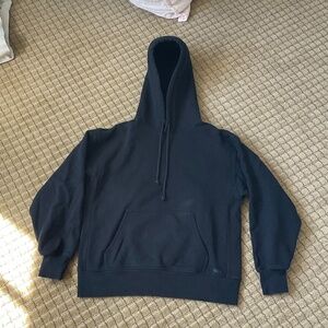 Aritzia - TNA Cozy Sweatfleece Boyfriend Hoodie - XS - Black - GREAT CONDITION